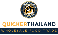 Quickerthailand ขายส่งอาหาร Quickerthailand offers fresh farm produce and factory direct foods to all ASEAN countries and the west. Using road, rail, sea and air-freight delivery systems, goods arrive quickly and efficiently door to door.